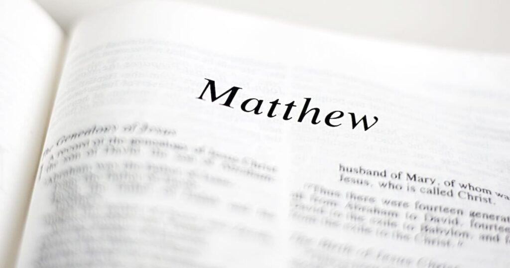 The Book Of Mathew